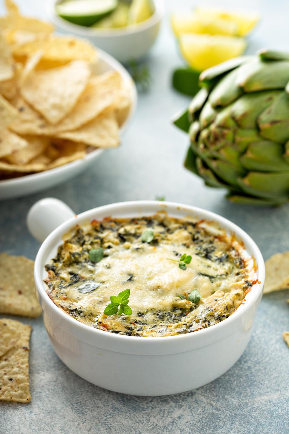 Spinach Artichoke Dip - UP Faith & Family