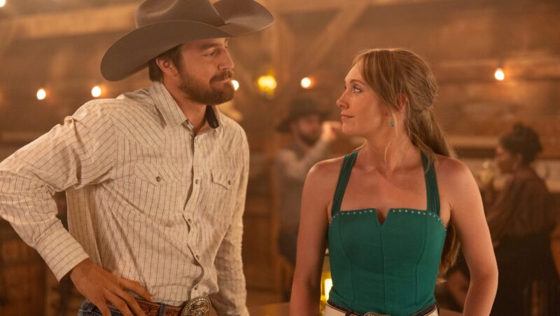 Nathan Pryce and Amy Flemming (Amber Marshall) in Heartland Season 18